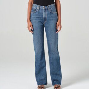 AGOLDE Leena Jeans in Placebo Wash
